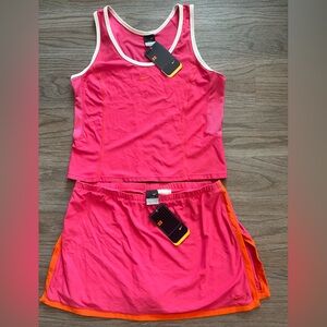 Nike Pink Dri-FIT Women's Tennis Outfit